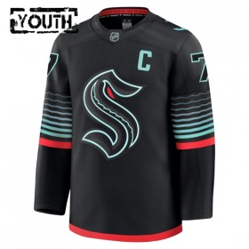 Barn Ishockey Seattle Kraken tröja Fanatics Premium Eberle Jordan 2025-26 Svart Tredje