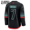 Barn Ishockey Seattle Kraken tröja Fanatics Premium Eberle Jordan 2025-26 Svart Tredje