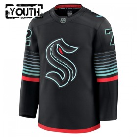 Barn Ishockey Seattle Kraken tröja Fanatics Premium Mason Marchment 2025-26 Svart Tredje
