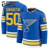 Barn Ishockey St. Louis Blues tröja Fanatics Premium Binnington Jordan 2025-26 Blå Hemma