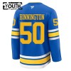 Barn Ishockey St. Louis Blues tröja Fanatics Premium Binnington Jordan 2025-26 Blå Hemma