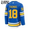 Barn Ishockey St. Louis Blues tröja Fanatics Premium Robert Thomas 2025-26 Blå Hemma