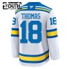 Barn Ishockey St. Louis Blues tröja Fanatics Premium Robert Thomas 2025-26 Vit Borta