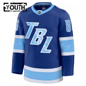 Barn Ishockey Tampa Bay Lightning tröja Fanatics NHL Stadium Series Premium Nikita Kucherov 2025-26 Blå