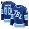 Barn Ishockey Tampa Bay Lightning tröja med eget tryck Fanatics NHL Stadium Series Premium 2025-26 Blå
