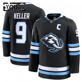 Barn tröja Utah Hockey Club Fanatics Premium Clayton Keller 2025-26 Svart Hemma