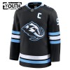 Barn tröja Utah Hockey Club Fanatics Premium Clayton Keller 2025-26 Svart Hemma