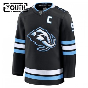 Barn tröja Utah Hockey Club Fanatics Premium Clayton Keller 2025-26 Svart Hemma