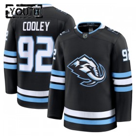 Barn tröja Utah Hockey Club Fanatics Premium Logan Cooley 2025-26 Svart Hemma