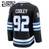Barn tröja Utah Hockey Club Fanatics Premium Logan Cooley 2025-26 Svart Hemma