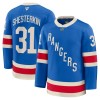 Män Ishockey New York Rangers tröja Fanatics Centennial Premium Igor Shesterkin 2025-26 Blå