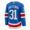 Män Ishockey New York Rangers tröja Fanatics Centennial Premium Igor Shesterkin 2025-26 Blå