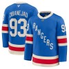Män Ishockey New York Rangers tröja Fanatics Centennial Premium Mika Zibanejad 2025-26 Blå
