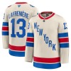 Män Ishockey New York Rangers tröja Fanatics Premium Alexis Lafreniere 2025-26 Vit Winter Classic
