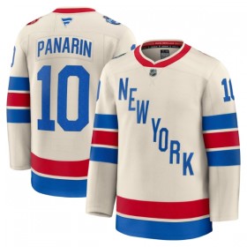 Män Ishockey New York Rangers tröja Fanatics Premium Artemi Panarin 2025-26 Vit Winter Classic