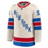 Män Ishockey New York Rangers tröja Fanatics Premium Mika Zibanejad 2025-26 Vit Winter Classic