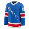 Män Ishockey New York Rangers tröja med eget tryck Fanatics Centennial Premium 2025-26 Blå