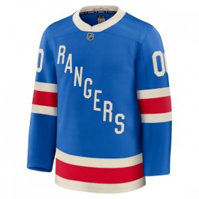 Män Ishockey New York Rangers tröja med eget tryck Fanatics Centennial Premium 2025-26 Blå