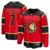 Män Ishockey Ottawa Senators tröja Fanatics Premium Brady Tkachuk 2025-26 Röd Tredje