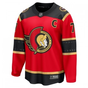 Män Ishockey Ottawa Senators tröja Fanatics Premium Brady Tkachuk 2025-26 Röd Tredje