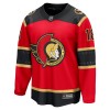 Män Ishockey Ottawa Senators tröja Fanatics Premium Tim Stutzle 2025-26 Röd Tredje