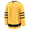 Män Ishockey Pittsburgh Penguins tröja med eget tryck Fanatics Premium 2025-26 Gold Tredje