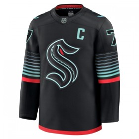 Män Ishockey Seattle Kraken tröja Fanatics Premium Eberle Jordan 2025-26 Svart Tredje