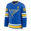Män Ishockey St. Louis Blues tröja Fanatics Premium Robert Thomas 2025-26 Blå Hemma