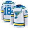 Män Ishockey St. Louis Blues tröja Fanatics Premium Robert Thomas 2025-26 Vit Borta