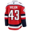 Män Ishockey Washington Capitals tröja Fanatics Premium Tom Wilson 2025-26 Röd Tredje