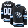 Män tröja med eget tryck Utah Hockey Club Fanatics Premium 2025-26 Svart Hemma