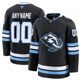 Män tröja med eget tryck Utah Hockey Club Fanatics Premium 2025-26 Svart Hemma