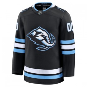 Män tröja med eget tryck Utah Hockey Club Fanatics Premium 2025-26 Svart Hemma