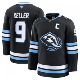 Män tröja Utah Hockey Club Fanatics Premium Clayton Keller 2025-26 Svart Hemma