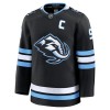 Män tröja Utah Hockey Club Fanatics Premium Clayton Keller 2025-26 Svart Hemma