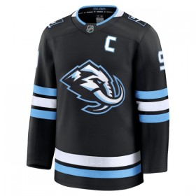 Män tröja Utah Hockey Club Fanatics Premium Clayton Keller 2025-26 Svart Hemma