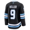 Män tröja Utah Hockey Club Fanatics Premium Clayton Keller 2025-26 Svart Hemma