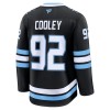 Män tröja Utah Hockey Club Fanatics Premium Logan Cooley 2025-26 Svart Hemma