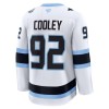 Män tröja Utah Hockey Club Fanatics Premium Logan Cooley Vit Borta