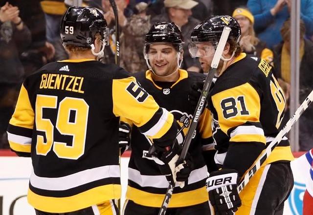 Simon, Kessel hjälper pingvinerna 5-2 över Rangers